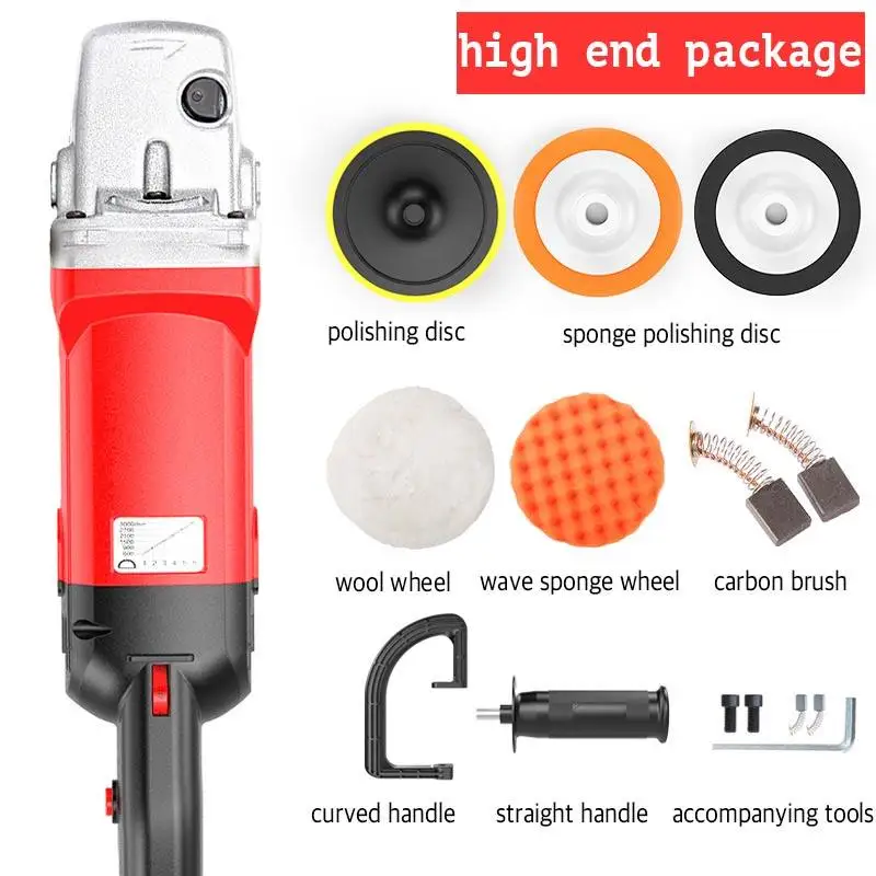 2025Professional Mini Polisher Car Detailing Polishing Machine Dual Action Car Shield Polisher Kit