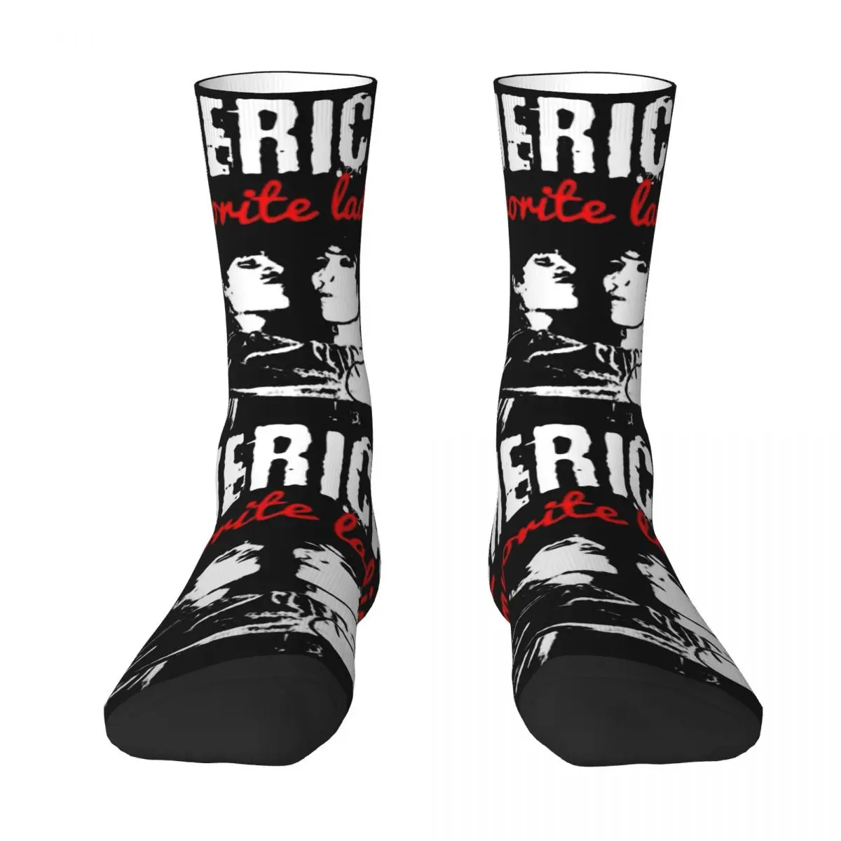 Jake Webber Johnnie Guilbert The Tinas Unisex Winter Socks Cycling Happy Crew Socks Street Style Crazy Sock