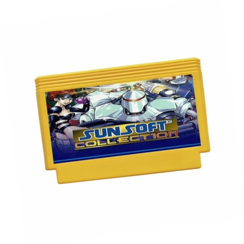 SUNSOFT 18 in 1 Collection 8Bit Retro Game Cartridge for FC Console 60Pins / NES Console 72Pins Video Game Card