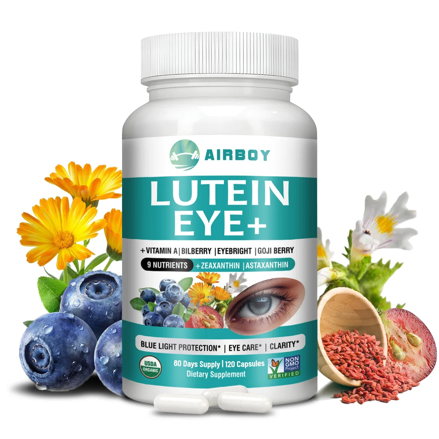 Lutein Eyes - Relieve Eye Fatigue, Improve Eye Edema, and Improve Vision Health