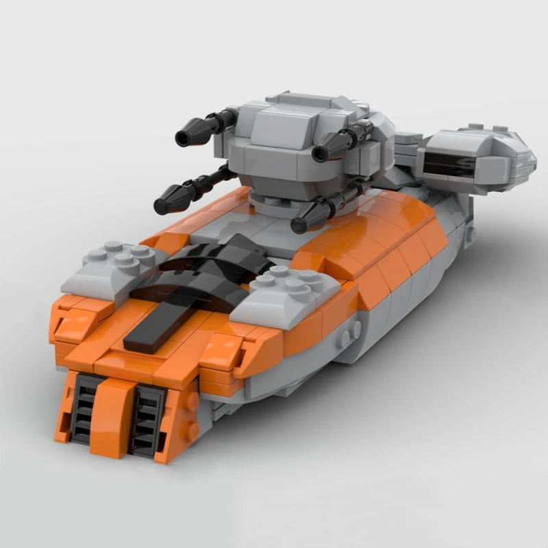 Spacecraft MOC-63136 rebel alliance T2-B Floating Repulsor tank Building Blocks Bricks DIY Toy for Boys Birthday Gifts Kids Toys