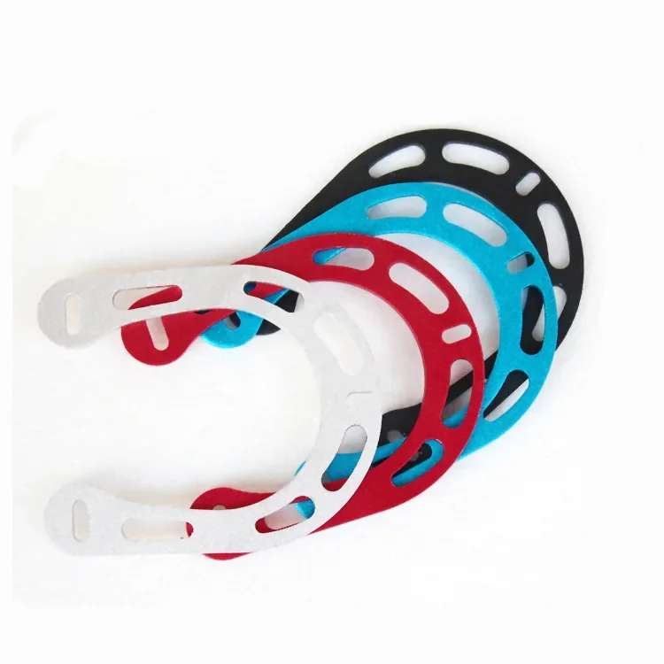 Bike mountain bike V-brake reinforcement plate reinforcement plate enhances protection of the front fork to prevent deformation