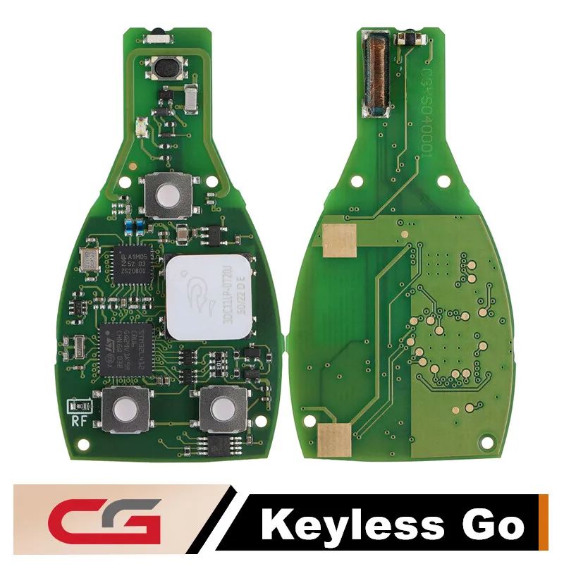 

CG MB 08 Version Keyless Go Key 2-in-1 315MHz/433MHz for Mercedes Benz W164 W221 W216 from Year 2005-2010 Get 1 Free Token