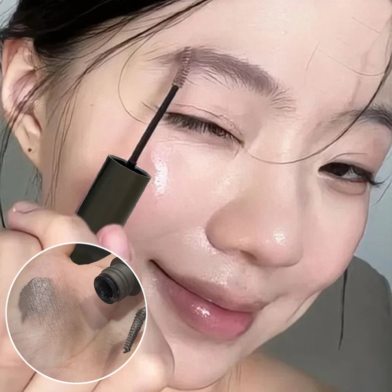 Natural Eyebrow Enhancer Dye Gel Tint Waterproof Lasting Quick Dry Dyeing Brow Tattoo Tinted Cream Brow Mascara Makeup Cosmetic