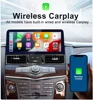 12.3インチ Android 13 カーラジオ 日産アルマダ パトロール Y62 インフィニティ QX56 QX80 2010-2020 タッチステレオスクリーン GPS ナビゲーション Carplay 2