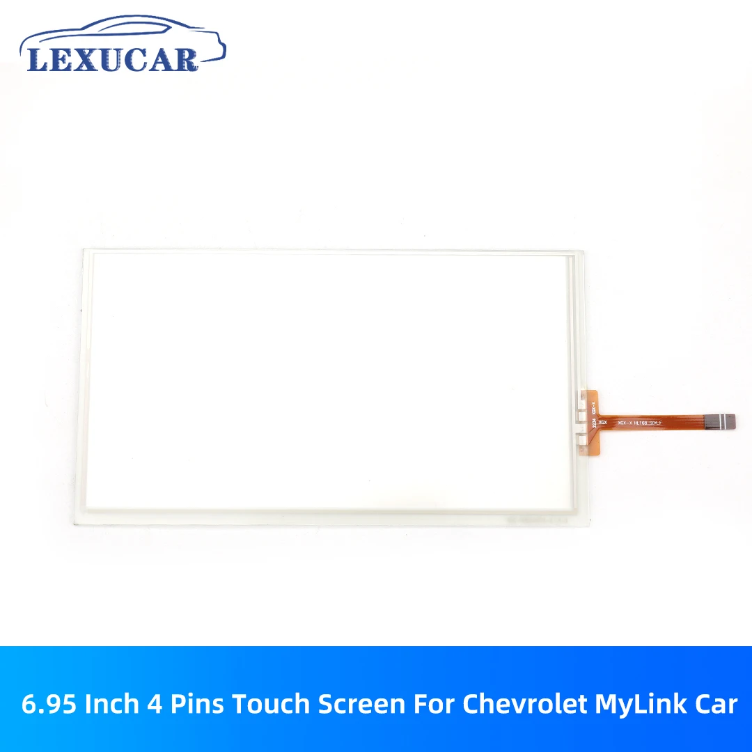 

6.95 Inch 4 Pins Touch Screen Digitizer 167mm*93mm For Chevrolet MyLink Car DVD Audio Multimedia Player Navigation Radio