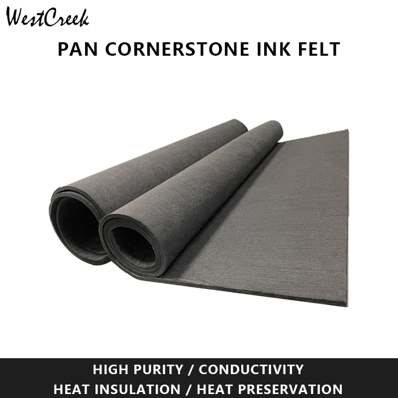 

Contact us for a quote Polyacrylonitrile Needle Punched High-Purity Conductive Thermal Field Carbon Fiber Soft Felt