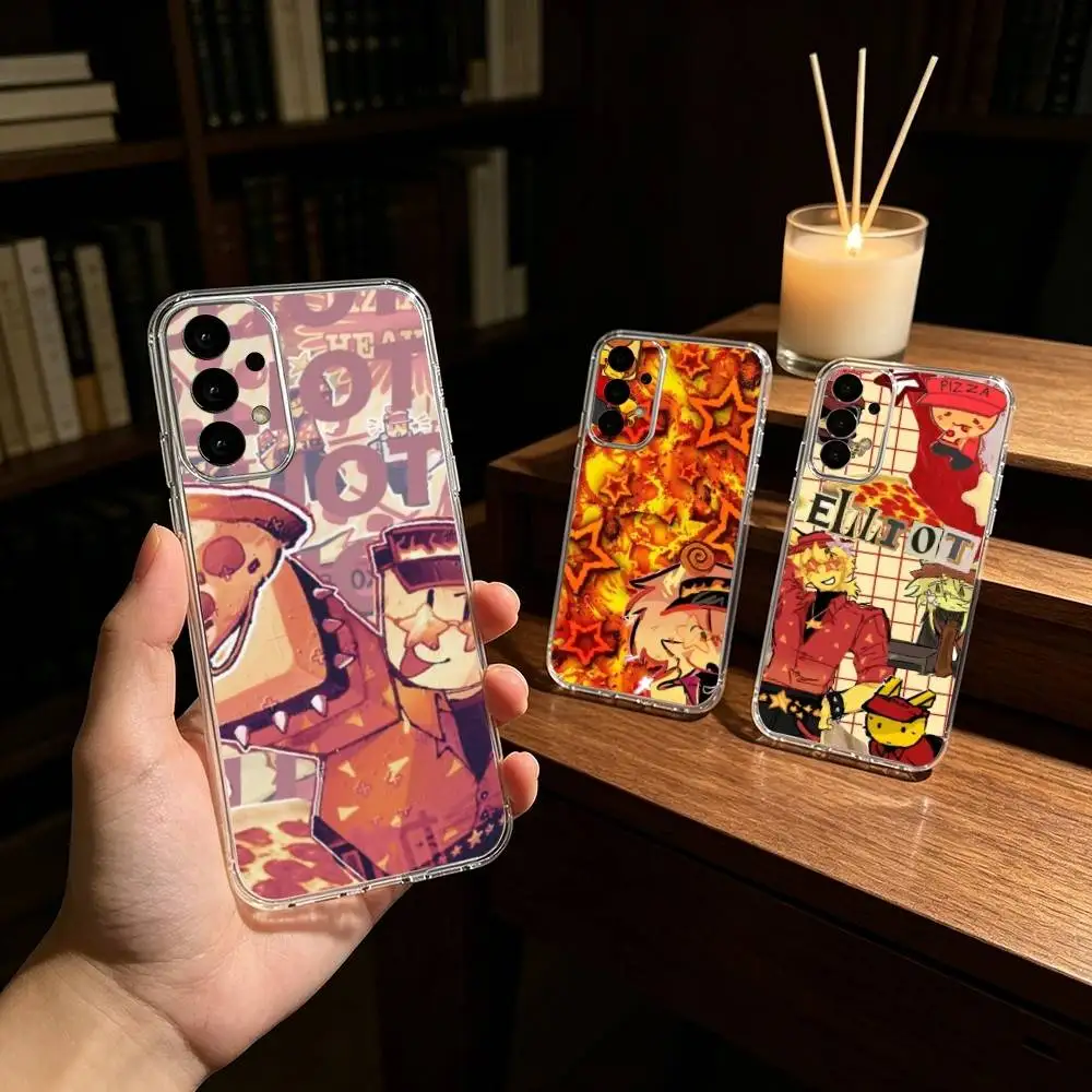 Elliot Phone Case For Samsung S25,24,21,22,23,30,Ultra,20,Plus,Fe,Lite,Note Transparent Cover
