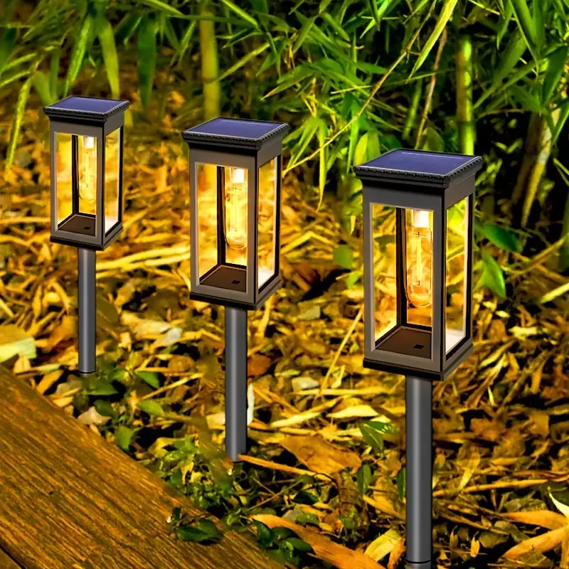 Outdoor Solar Street Lights Courtyard Lawns Walking Paths Lane Decorations Garden Paths Terraces Landscape Lighting