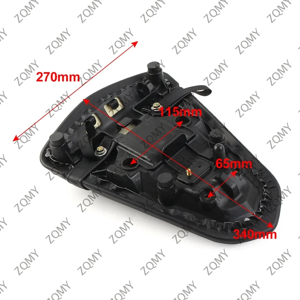 Motorcycle Rear Pillion Passenger Seat Cushion For Yamaha YZF R3 YZF-R3 2015 2016 2017 2018 2019 2020 2021 2022 2023 image 3