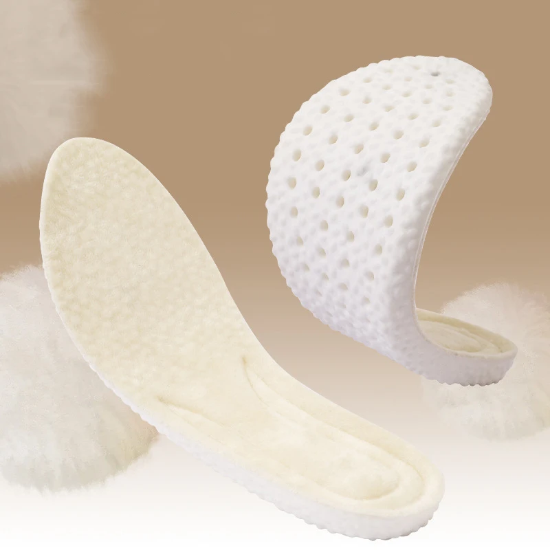 1 par engrossar macio inverno botas de neve almofada sola palmilhas térmicas de caxemira palmilha de aquecimento eva inserção manter quente palmilha aquecida