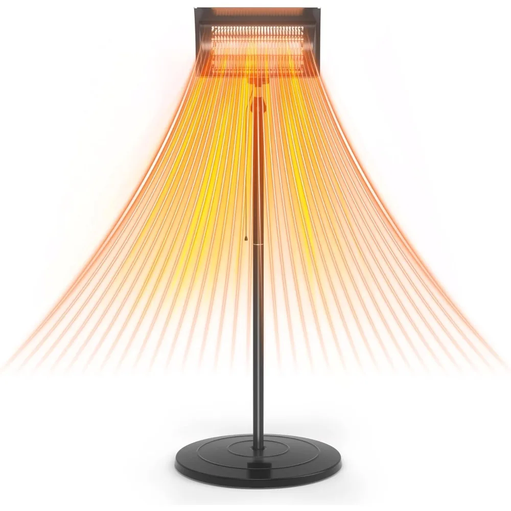 

Электрический инфракрасный напольный обогреватель мощностью 1500 Вт, напольный, водонепроницаемый дизайн, используется для улицы, в помещении, патио