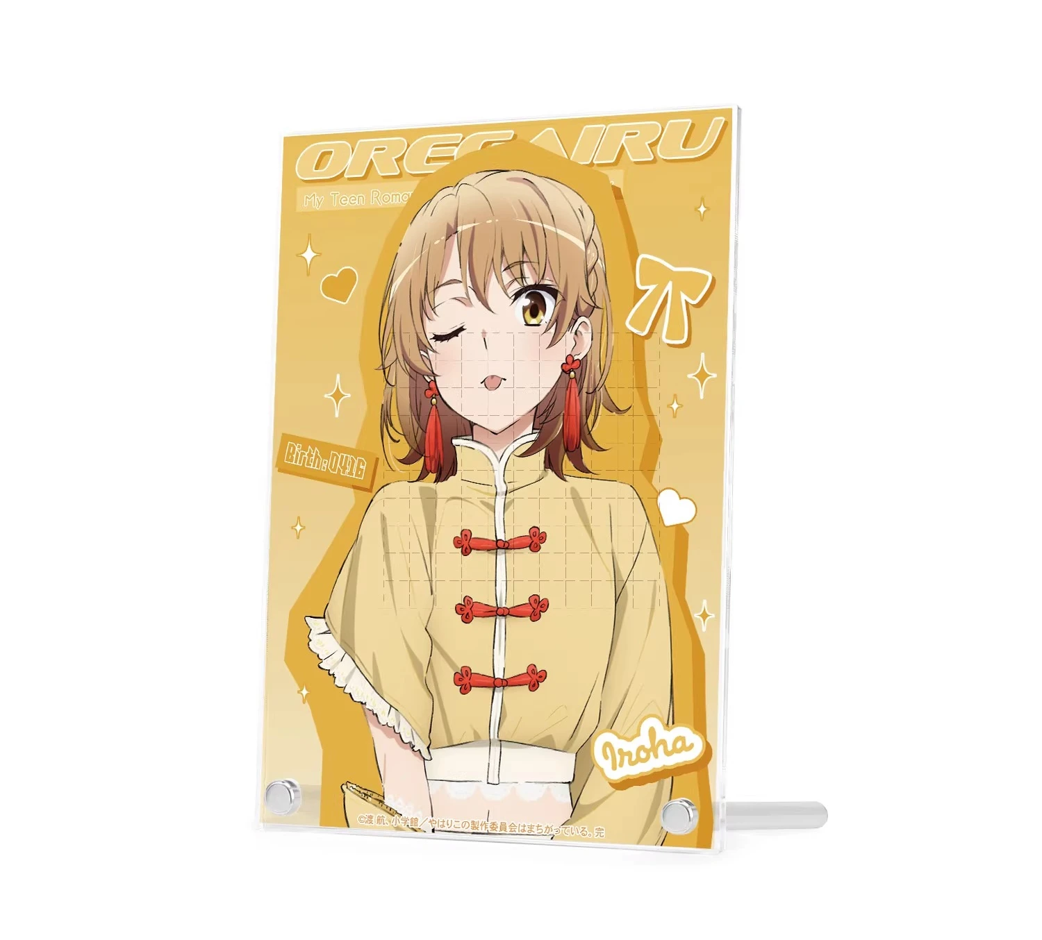 Gioco Yui Yuigahama Yukino Yukinoshita Acrilico Stand Doll Anime Iroha Isshiki Figura Modello Cosplay Giocattolo per il Regalo