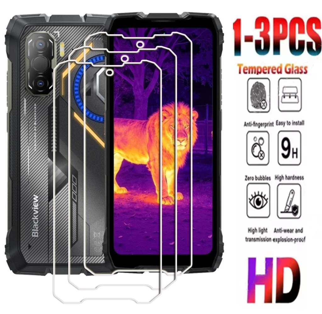 1-3PCS Hd 9H Vetro Temperato Per Blackview Rock 3 6.78" 2026 Blackview Rock 3 Rock3 Pellicola Protettiva Per Schermo