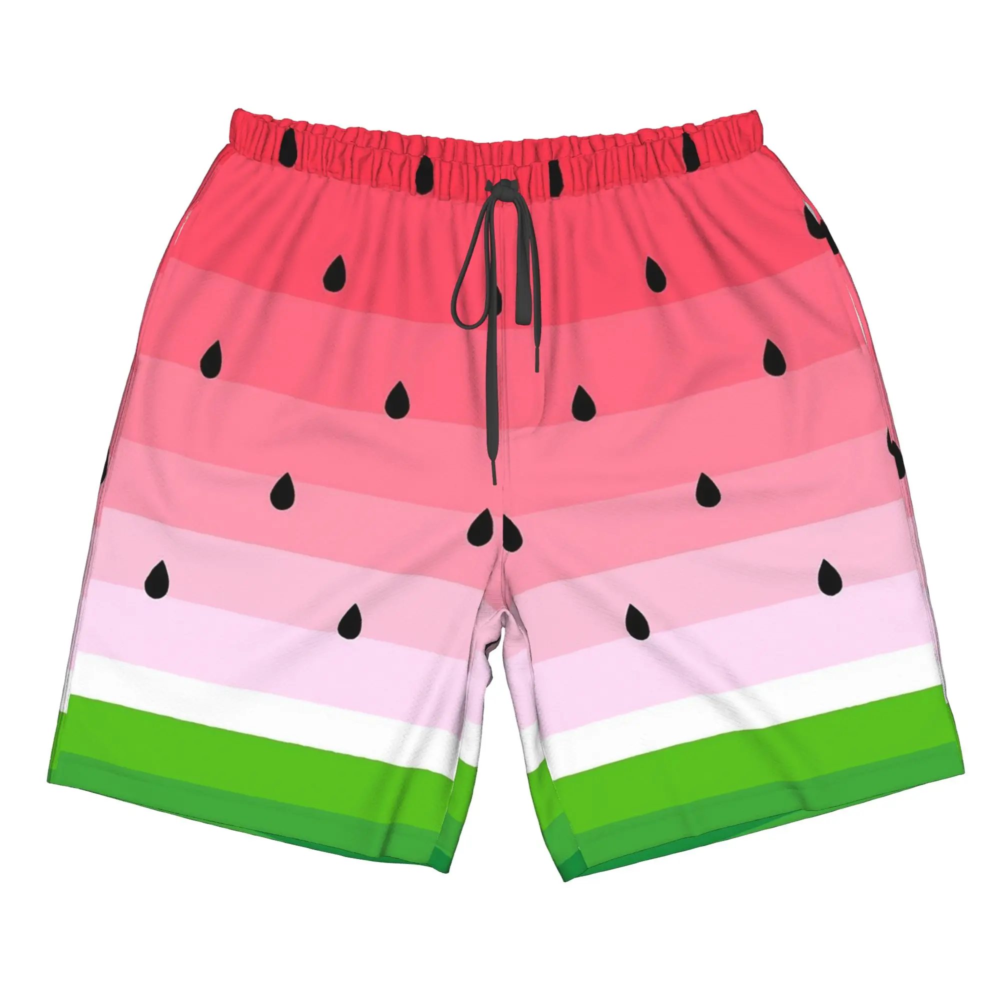 Watermelon Pattern Trunks Beach Board Shorts Casual Quick Dry Swim Summer Men Pants