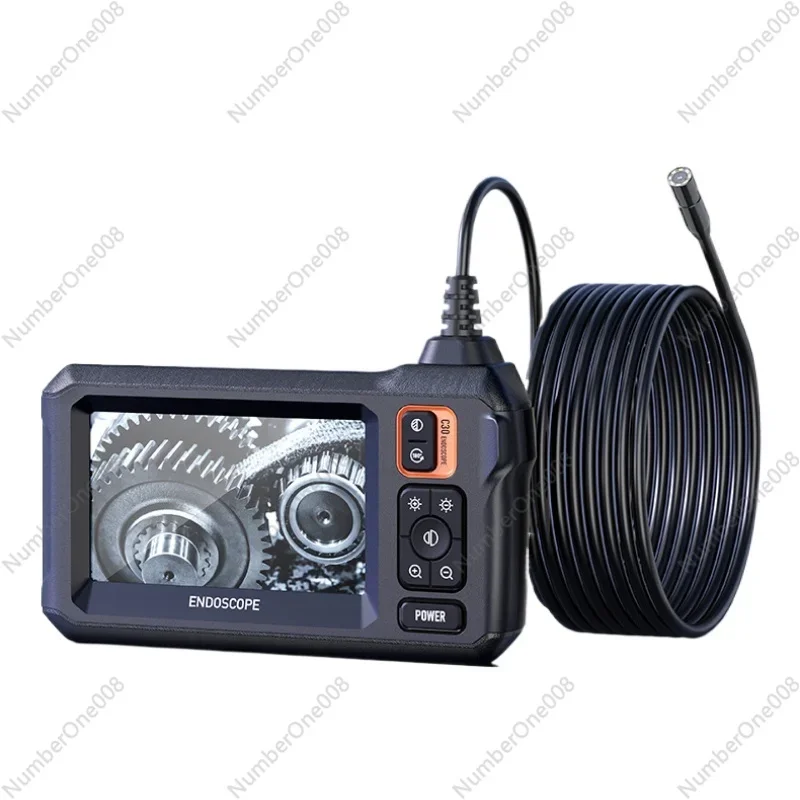 High Definition Pipe Camera with Screen 8mm Lens Car Maintenance Detector Pipe Endoscope