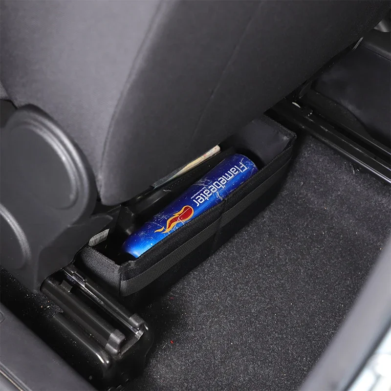 

Oxford Cloth Black Car Rear Seat Underseat Storage Box Interiors Car Accessories For Fiat 500 2023