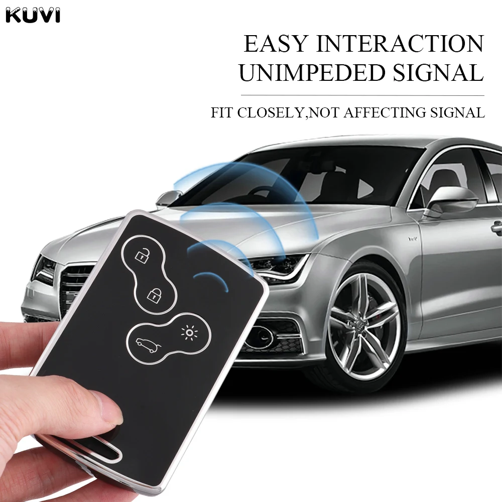 TPU Car Key Case Cover Shell Fob For Renault Duster Captur Clio Logan Megane Koleos Scenic Nema Fluence Zoe Keyless Accessories