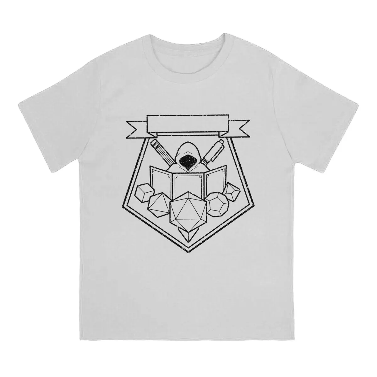 Magic Book Classic Unique Polyester TShirt Dungeon Master Top Quality Creative Graphic  T Shirt Stuff