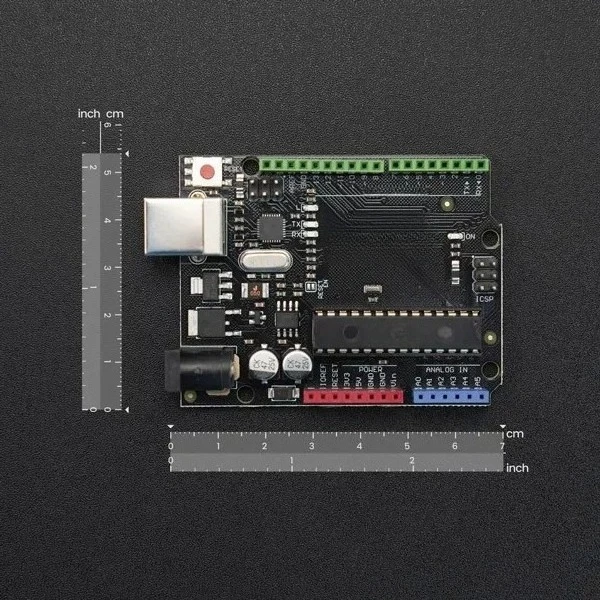 For DFRobot UNO Controller Development Board, Starter Learning Board Compatible with Arduino for Maker Project