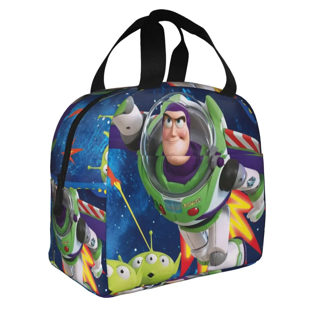 For Women Kid Hand Bag Buzz Lightyear Unique Disney Toy Story Buzz Lightyear Zipper ClosureHand BagFor Outdoor