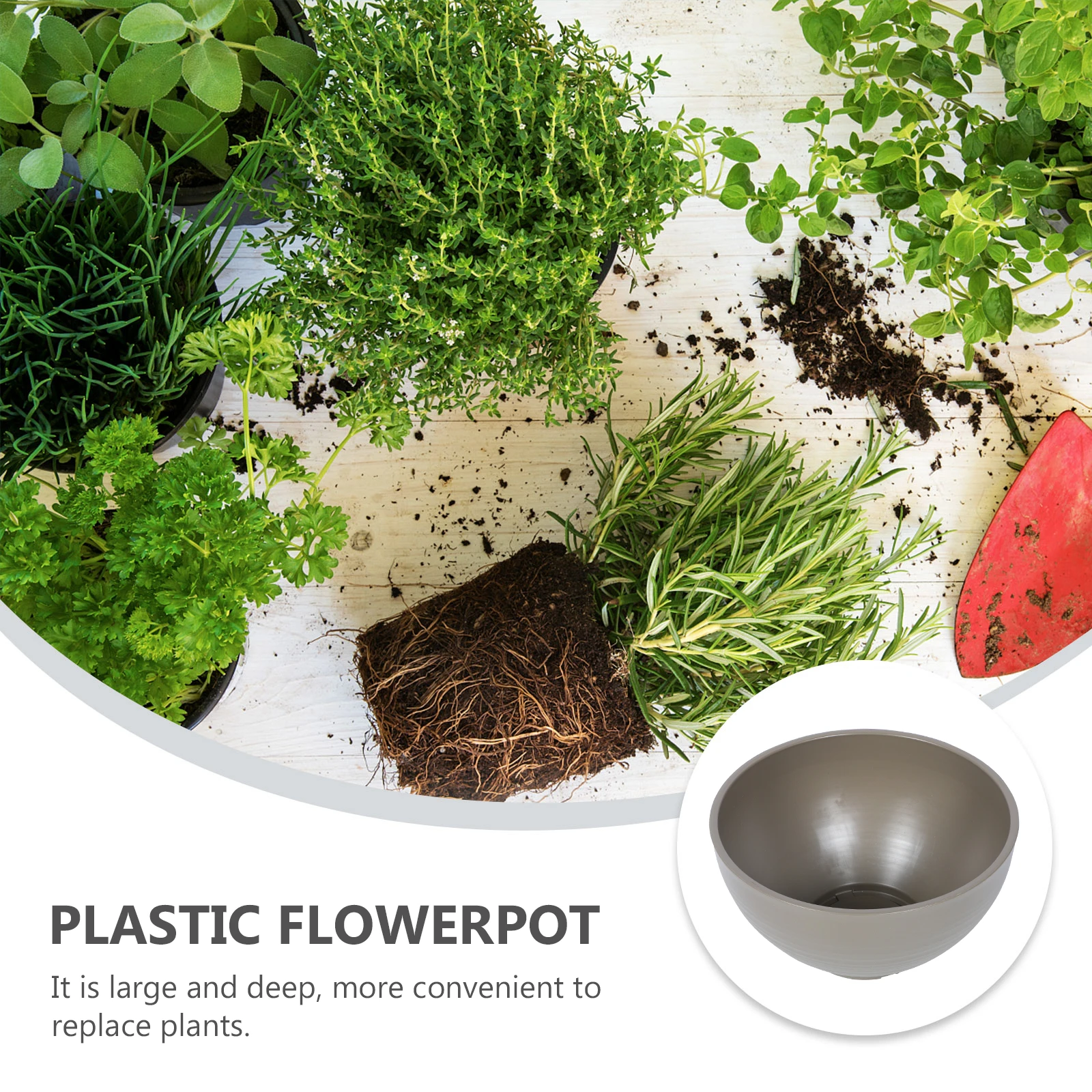 

Plant Pots Indoor Hydroponic Flower Water Lily Bowl Planter Glass Aquatic Garden Tub Planting Yellow