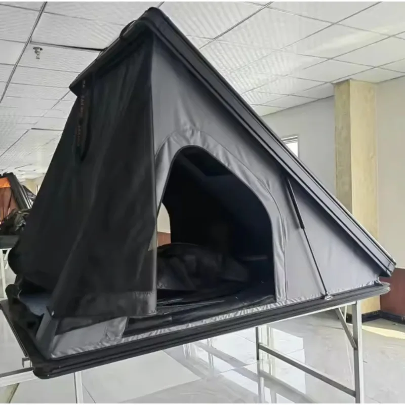 Barraca de telhado de alumínio com casca dura leve prêrada de fábrica para carros Barracas de telhado de alta qualidade para uso em acampamento ao ar livre