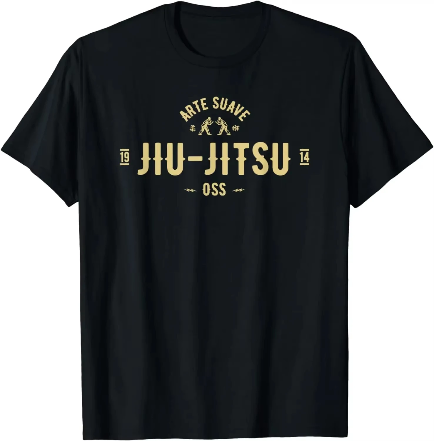 Brazilian Jiu Jitsu Arte Suave Oss Graphic Tshirt BJJ T-Shirt Men Women Streetwear Casual Cotton Unisex Tops