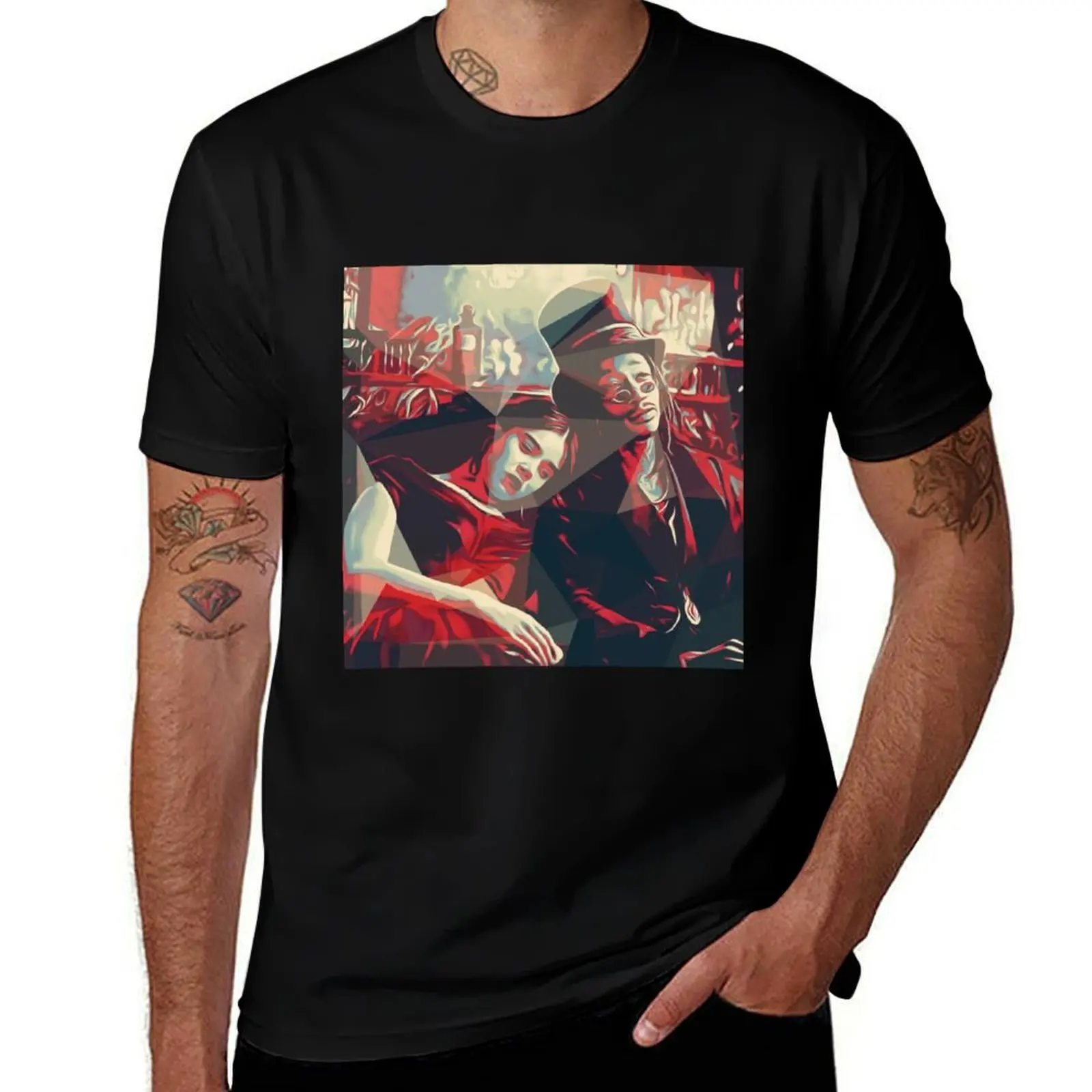 Dickinson Comforts in Death T-Shirt Performance Workout Short Sleeve Tee