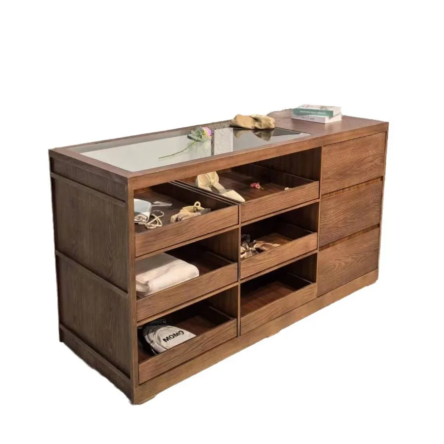 Clothing store Nakajima counter Display stand Decoration cabinet Display stand Display table Side cabinet Shoe store Nakajima ca