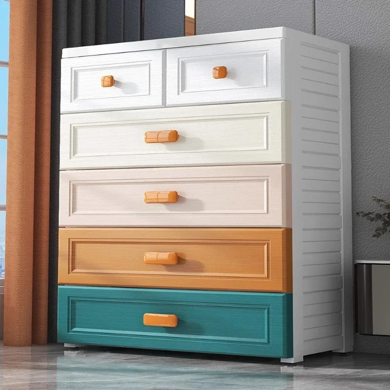 Drawer storage cabinets Bedroom storage cabinets organizer boxes Storage cabinets Multi-layer home bedside tables