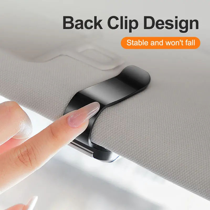 Car eyeglass holder sunshade clips easy to install, universal model, eyeglass bracket, sunglasses hanger, wholesale.