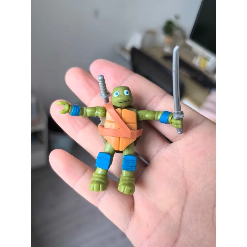 في سن المراهقة متحولة النينجا السلاحف الشكل كرانج مايكل أنجلو سبليتر إيرما دوناتيلو رافيل التقطيع ألعاب أطفال