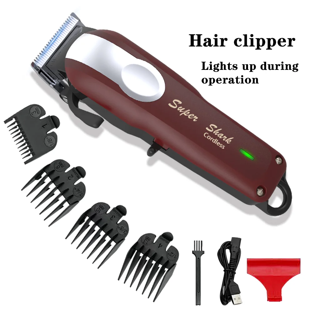 Magicful Professional Hair Clipper Lithium Battery USB Chargeable Trimmer LED Display Home Man Beard Shaver Hair Cutting Machine