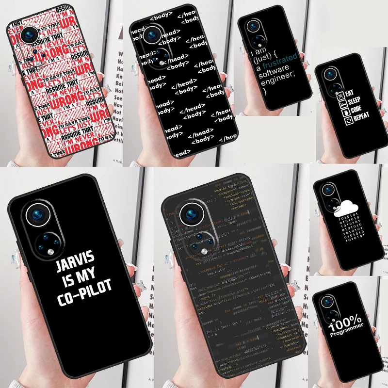 Programmer Code Software Case For Honor Magic 7 Pro 5 6 Lite Honor X9a X8a X8 X9 X8b X9c X9b 50 70 90 200 Pro Cover