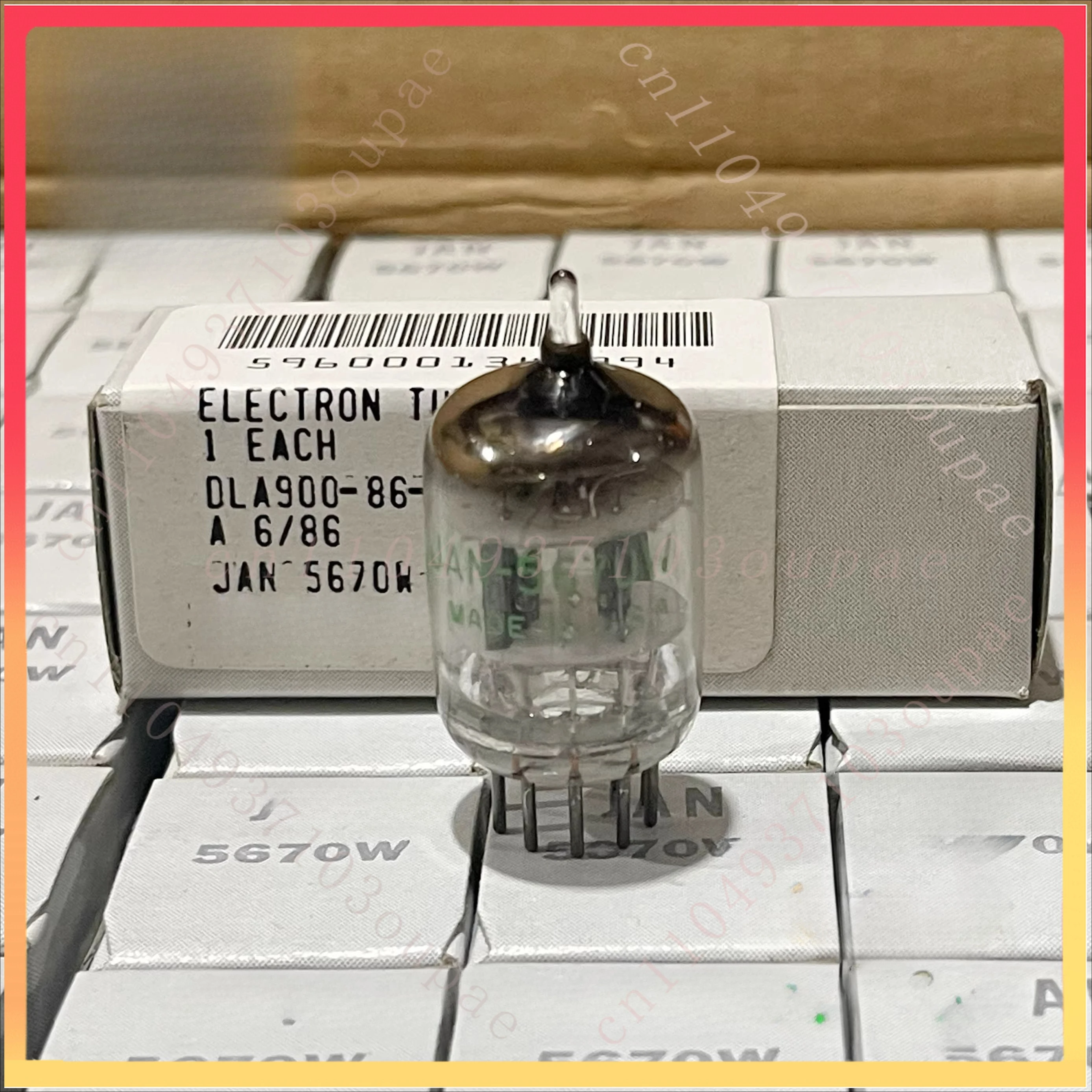 

Абсолютно новая оригинальная электронная лампа GE JAN 5670W, прямая замена для 6N3 396A 2C51