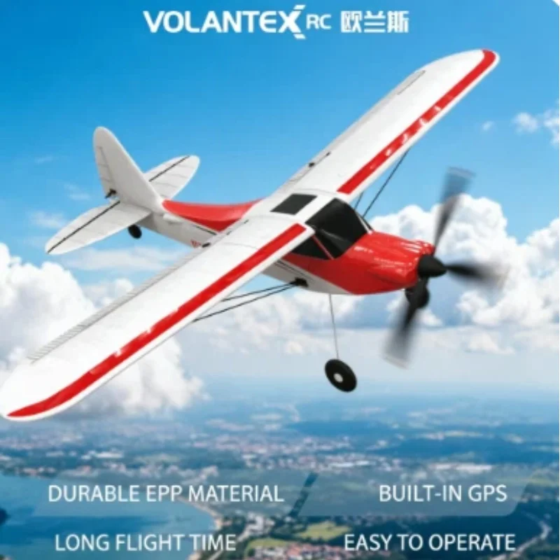 

4ch Rc Airplane Remote Control Trainer Plane Fixed Wing Epp Foam Model Crash Resistant 2.4g Rtf Electric Aircraft Toy Boys Gift