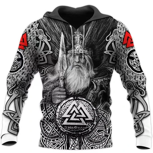 Imagen 1 del producto Sudaderas con capucha de gran tamaño para hombre, ropa con estampado 3D de tatuaje de águila, Harajuku, Hip Hop, otoño e invierno, 2024