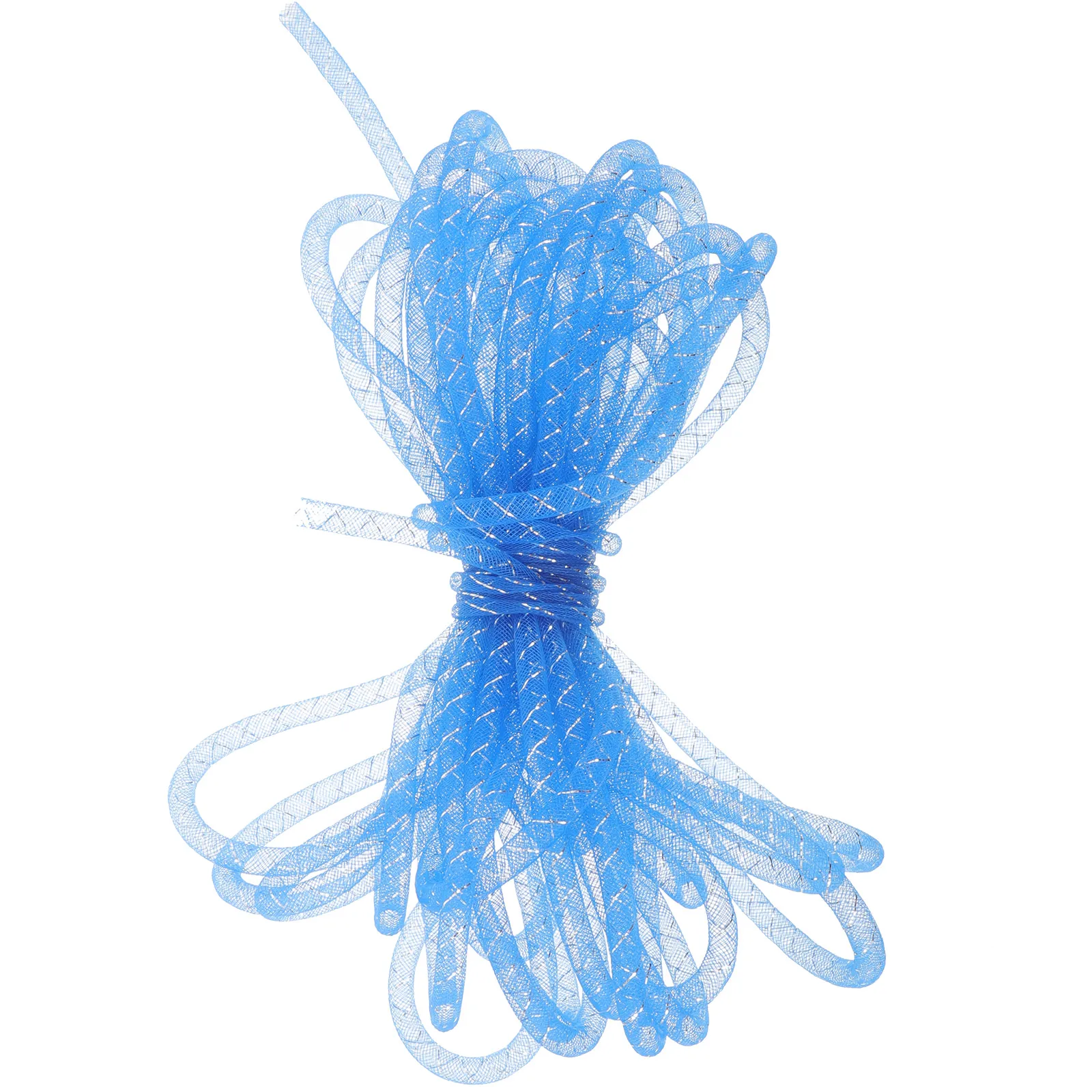 

Mesh Ribbon Braid Tube Yarn Net Cord Necklace Rope Bracelet Hair Accessories Jewelry Making Crafts Polyester Material Flexible