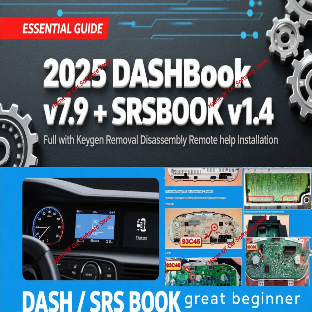 

2025 DASHBook v7.9 + SRSBOOK v1.4 Full with Keygen Removal Disassembly Remote help Installation DASH / SRS BOOK great beginner