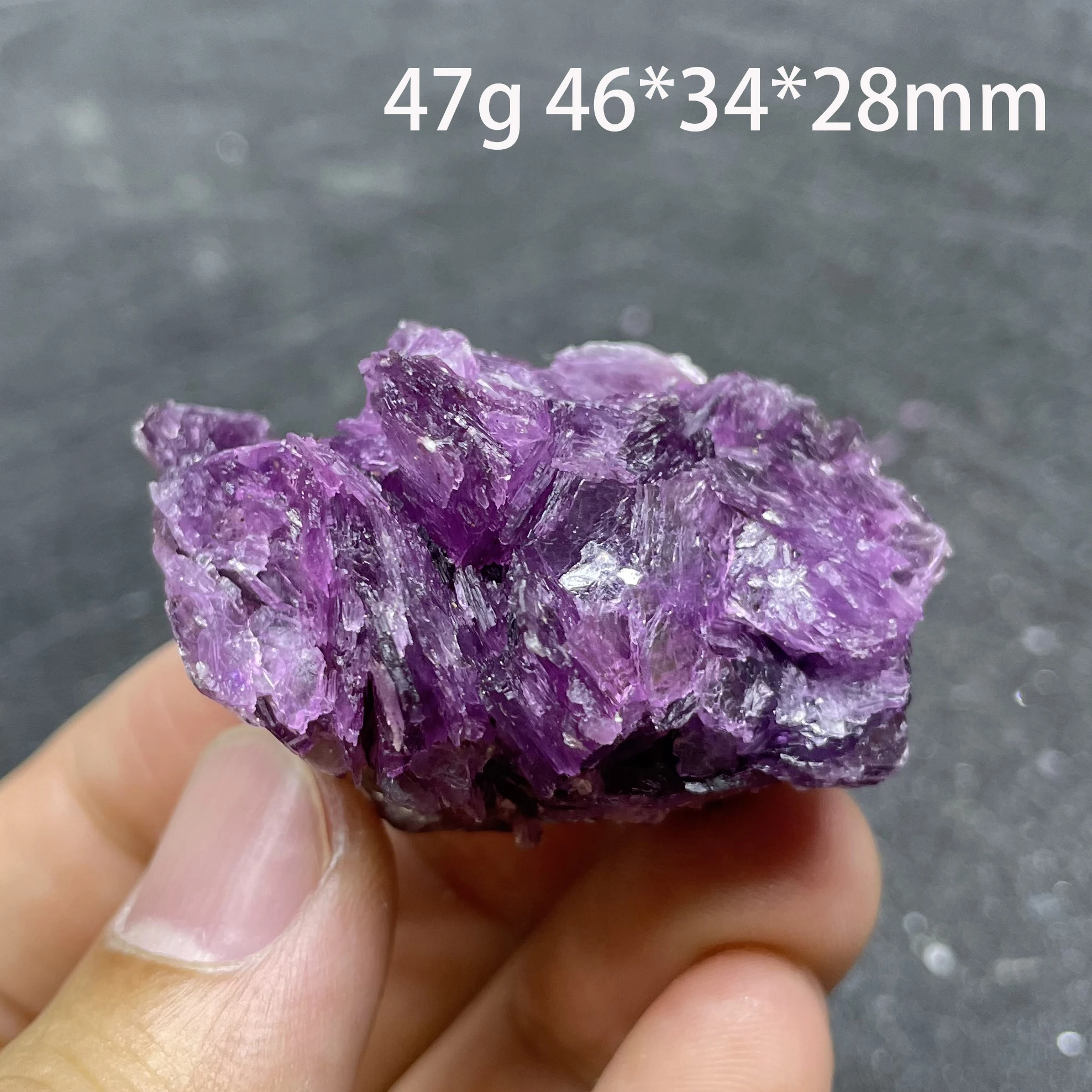 Natural Raw Stone Purple Lepidolite Mineral Specimen Quartz Crystal Cluster Rock Home Decoration Gift Healing