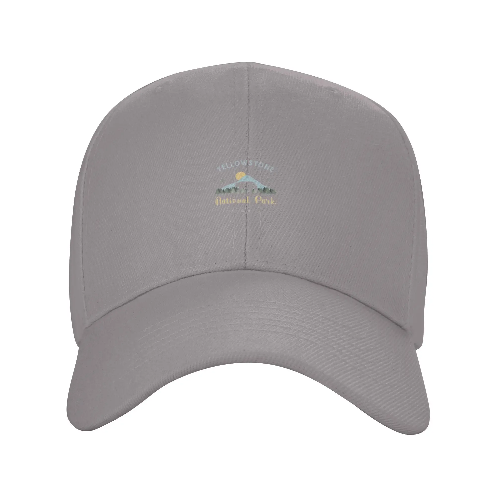 Hot Sale Outdoor National Park Tshirt Yellowstone National Park Baseball Cap  Everyday Sun Cap  Party Gathering Sun Cap