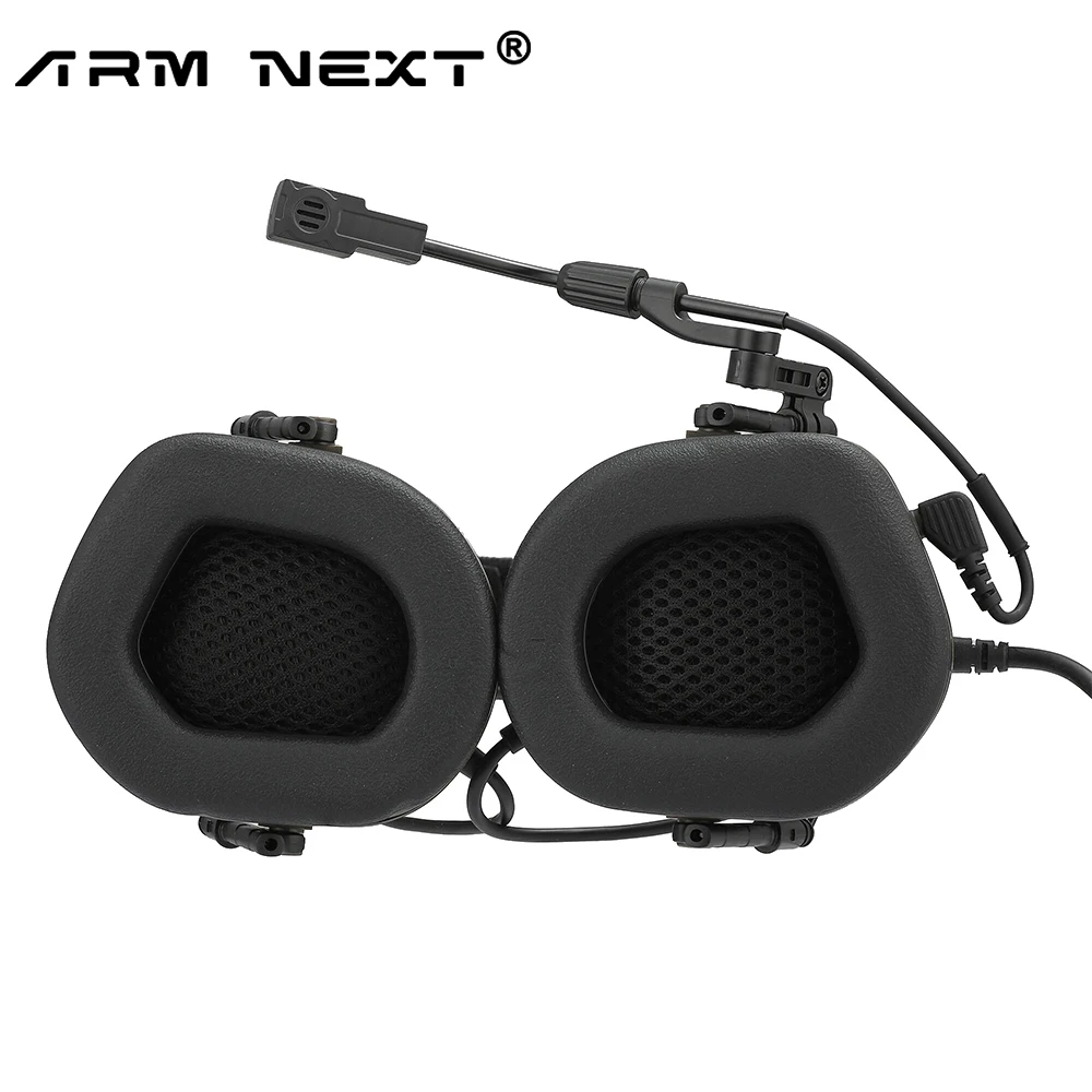 ARM NEXT Electronic Shooting Earmuff Tactical Hearing Protection F10 Noise Canceling Headset Team Communication Earphones