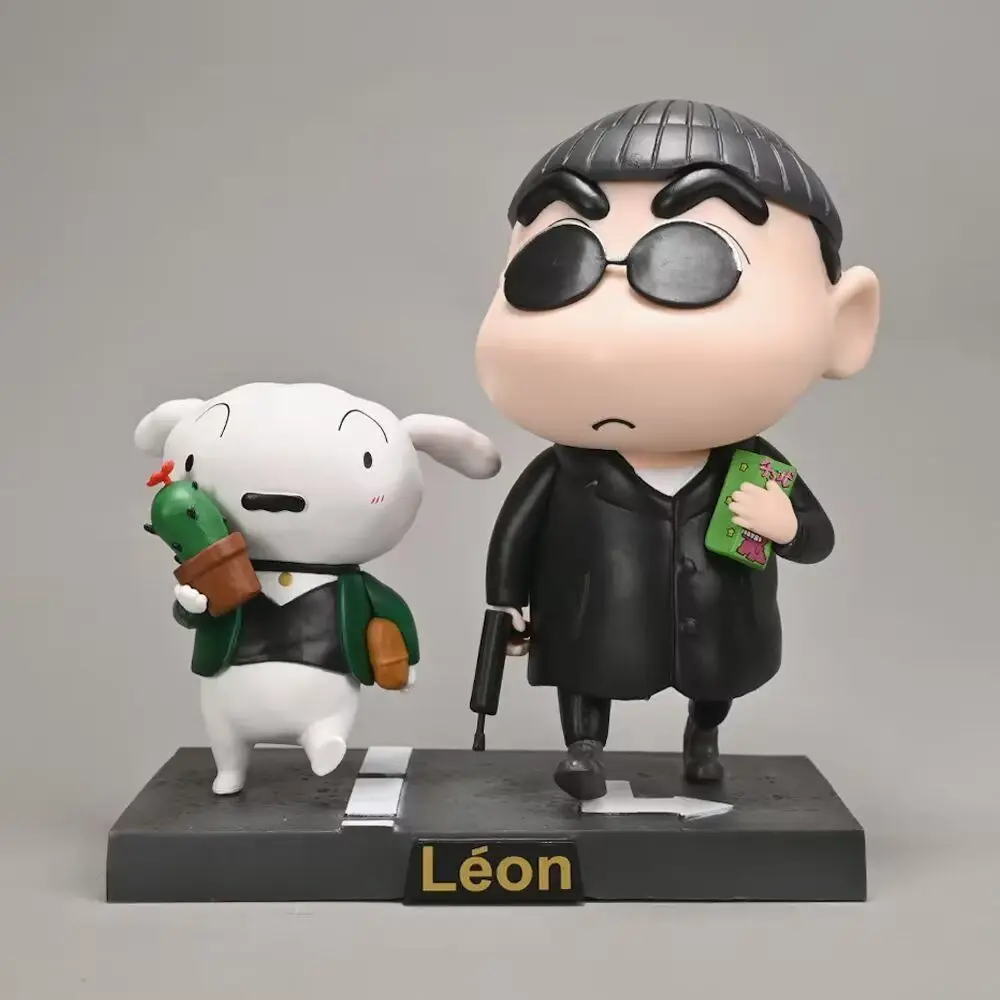 New 16CM Anime Crayon Shin-chan Cos Q Version Action Figures PVC Model Statue Desk Decor Toys doll Collectible Gifts Boxed