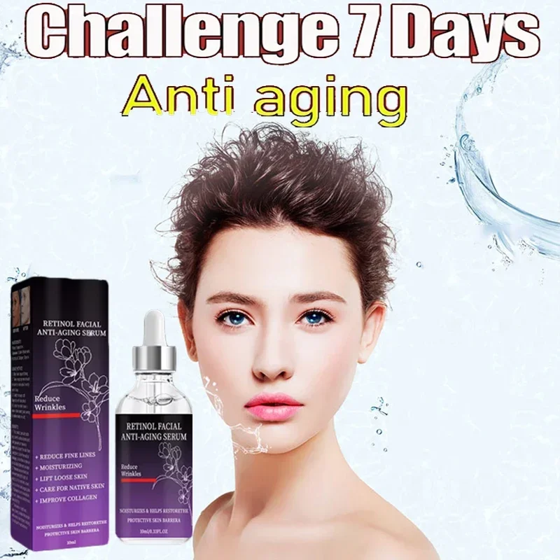 

Anti-wrinkle Hyaluronic Acid Serum Lifts and Firms Facial Skin Diminishes Fine Lines Moisturizing Nourishing Anti-Aging Essence