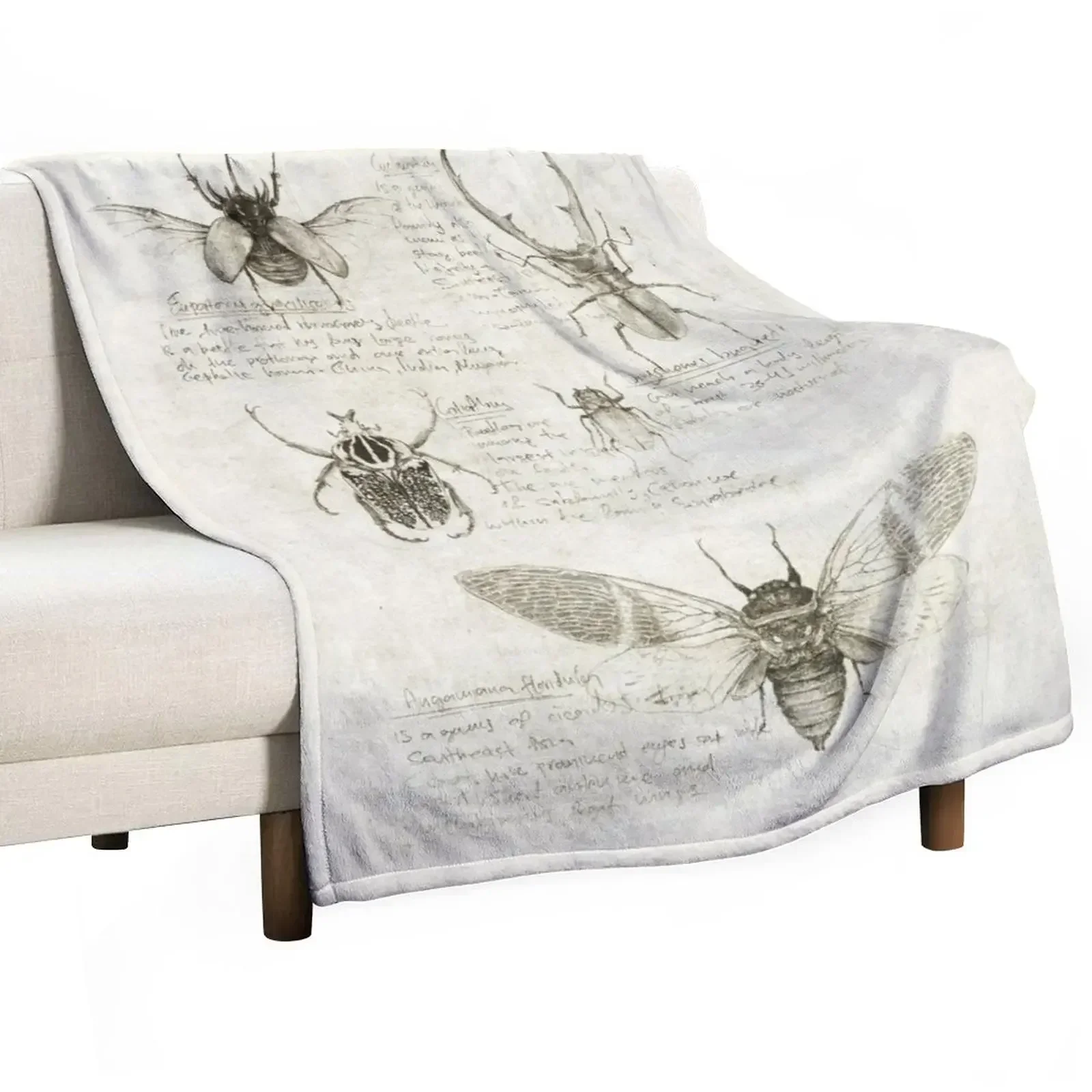 

insects Throw Blanket Sofa Throw Decorative Sofa Blankets