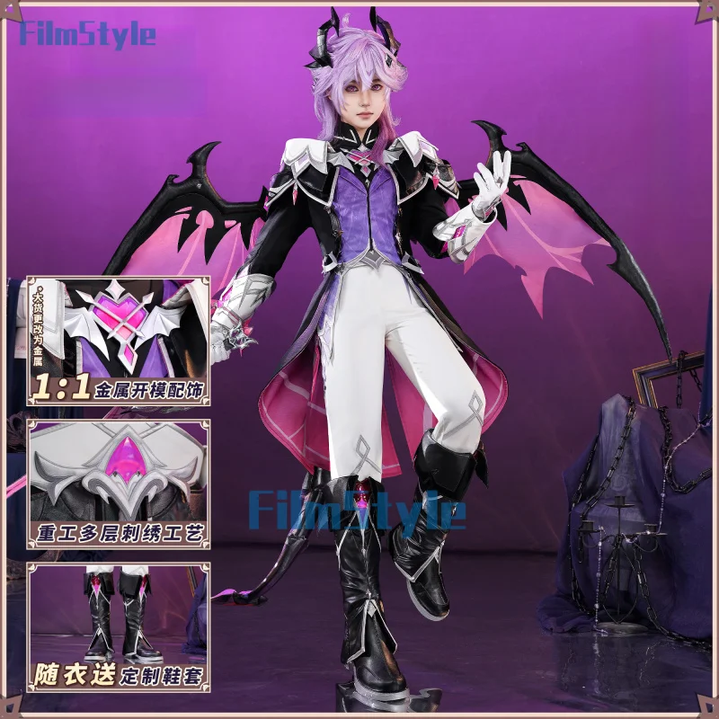 

Игра Genshin Impact Durin Косплей Костюм Униформа Хэллоуин Карнавал Вечеринка Рождественская игра Ролевая одежда Одежда