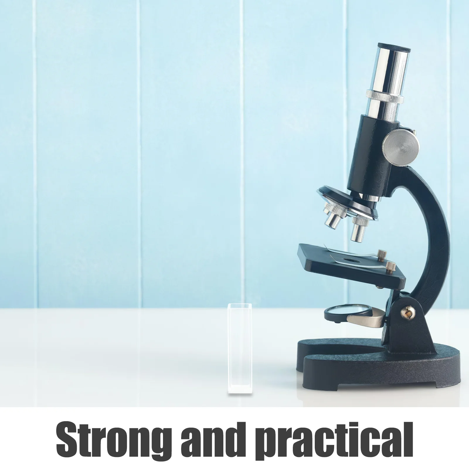 

10Pcs Optical Glass Cuvettes 10mm Standard Path Length Rectangular Lab Glassware for Quantitative Spectrometer Colorimetric