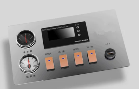 Panel Kontrol Sistem Kontrol Cerdas Rv untuk Ambulans RV Trailer Motorhome Mobil Auto