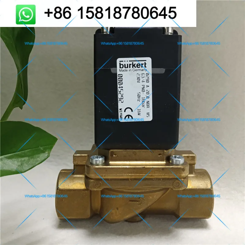 Burkert Baode solenoid valve 0290A20.0NBR MS G3/4 230V 00045292